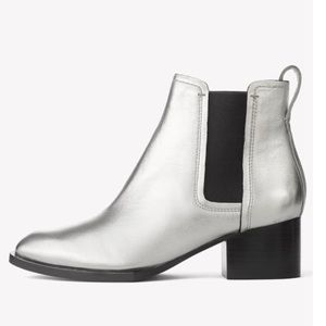 rag & bone new silver walker boots
